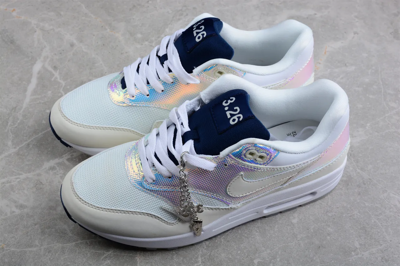 Nike Air Max 1 Iridescent Holographic Lifestyle Sneakers 10