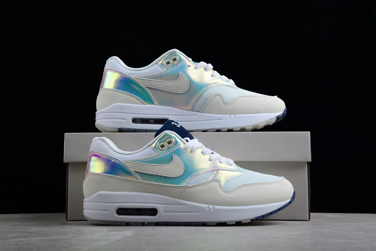 Nike Air Max 1 Iridescent Holographic Lifestyle Sneakers 16