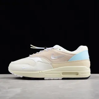 Nike Air Max 1 Off-White Beige Light Blue Lifestyle Sneakers