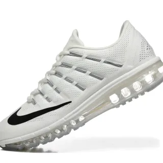 Nike Air Max 2015 White Black Transparent Running Shoes