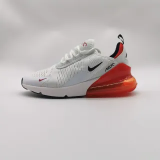 Nike Air Max 270 White Red Black Lifestyle Sneakers