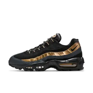 Nike Air Max 95 Black and Metallic Gold Lifestyle Sneakers