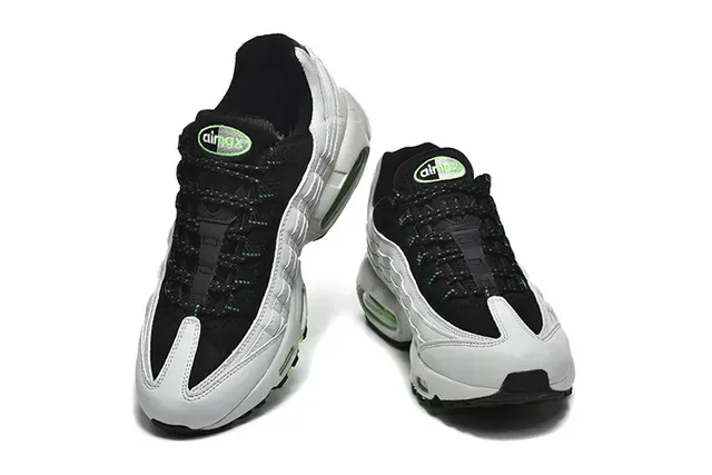 Nike Air Max 95 Black Gray Red Lifestyle Sneakers 15