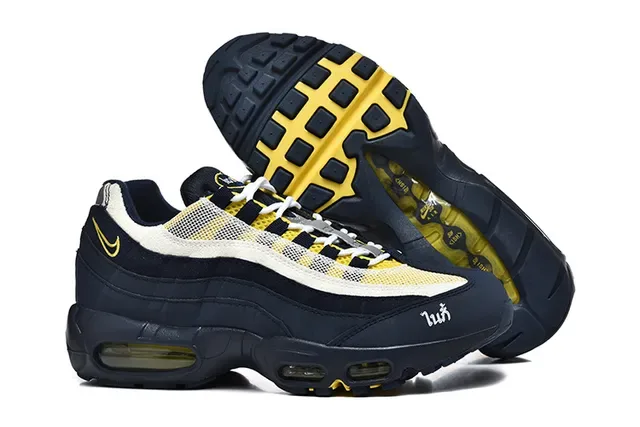 Nike Air Max 95 Black Gray Red Lifestyle Sneakers 23