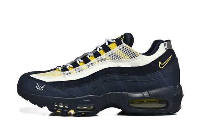 Nike Air Max 95 Black Gray Red Lifestyle Sneakers 24