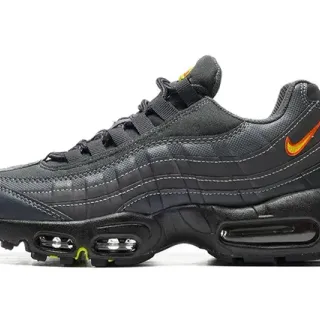 Nike Air Max 95 Black Orange Lifestyle Sneakers