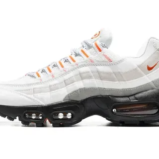 Nike Air Max 95 白色灰色橙色生活方式运动鞋