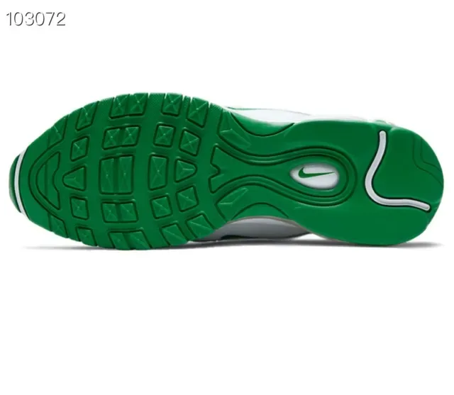 Nike Air Max 97 Blanc et Vert Sneakers Lifestyle 2