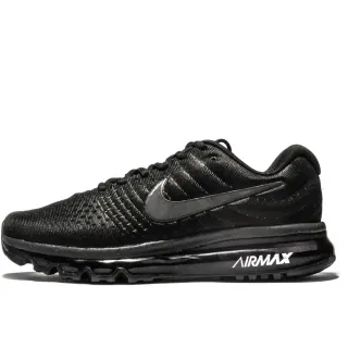 Nike Air Max Tênis de Corrida Preto Branco com Upper de Malha e Unidade Visível
