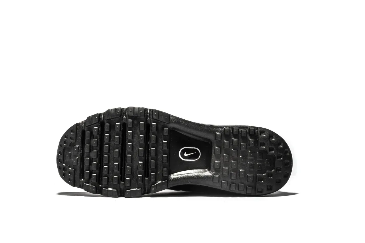 Nike Air Max Tênis de Corrida Preto Branco com Upper de Malha e Unidade Visível 12