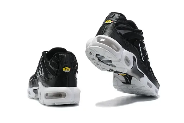Nike Air Max Plus Black Gray Yellow Lifestyle Sneakers 13