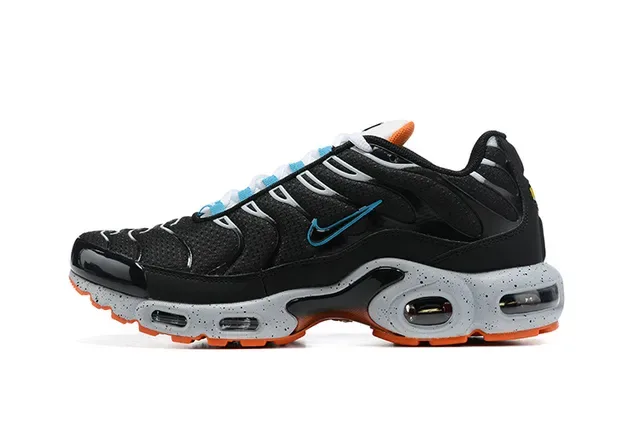 Nike Air Max Plus Black Gray Yellow Lifestyle Sneakers 21
