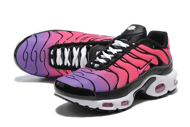 Nike Air Max Plus Gradient Purple Pink Lifestyle Sneakers 4