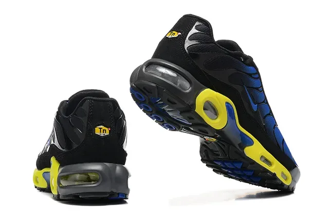 Nike Air Max Plus Volt Blue Black Lifestyle Sneakers 2