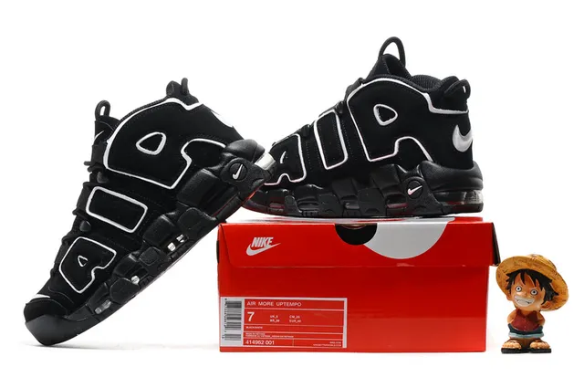 حذاء كرة السلة Nike Air More Uptempo White Gum جيلي 20