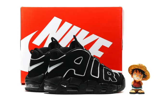 حذاء كرة السلة Nike Air More Uptempo White Gum جيلي 22
