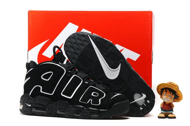 حذاء كرة السلة Nike Air More Uptempo White Gum جيلي 24