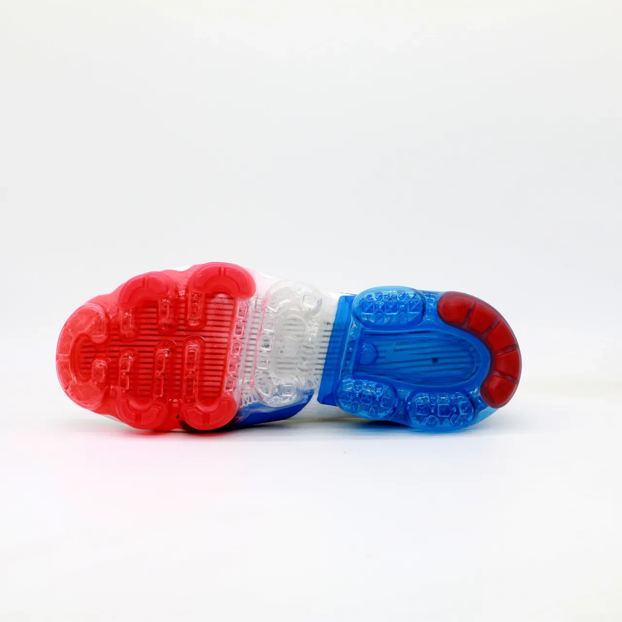 Nike Air VaporMax Flyknit 3 White Blue Red Lifestyle Sneakers 3