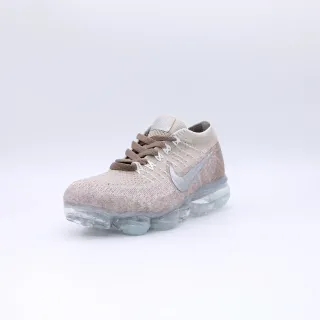Nike Air VaporMax Flyknit Beige Silver Lifestyle Sneakers