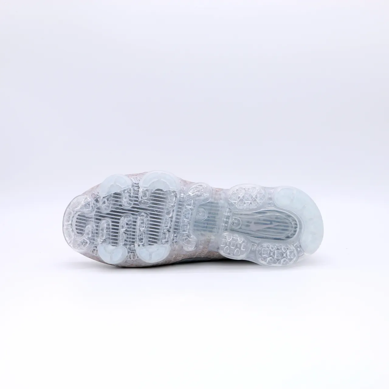 Nike Air VaporMax Flyknit Beige Silver Lifestyle Sneakers 4