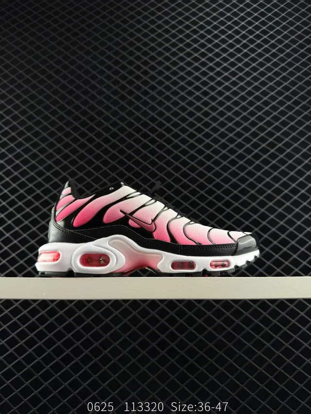 Nike Air VaporMax Plus Black Red Chunky Sneakers 4