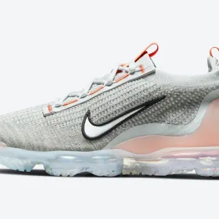Nike Air VaporMax Plus Light Gray Pink Orange Lifestyle Sneakers
