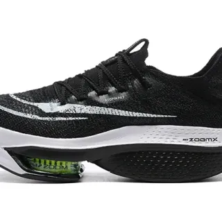 Chaussures de course Nike Air Zoom Alphafly Noir Blanc Vert Néon