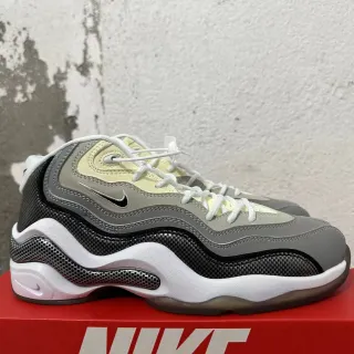 Nike Air Zoom Generation رمادي أبيض موجي قفص اصطناعي لوحات نسيج ألياف الكربون أحذية رياضية سميكة