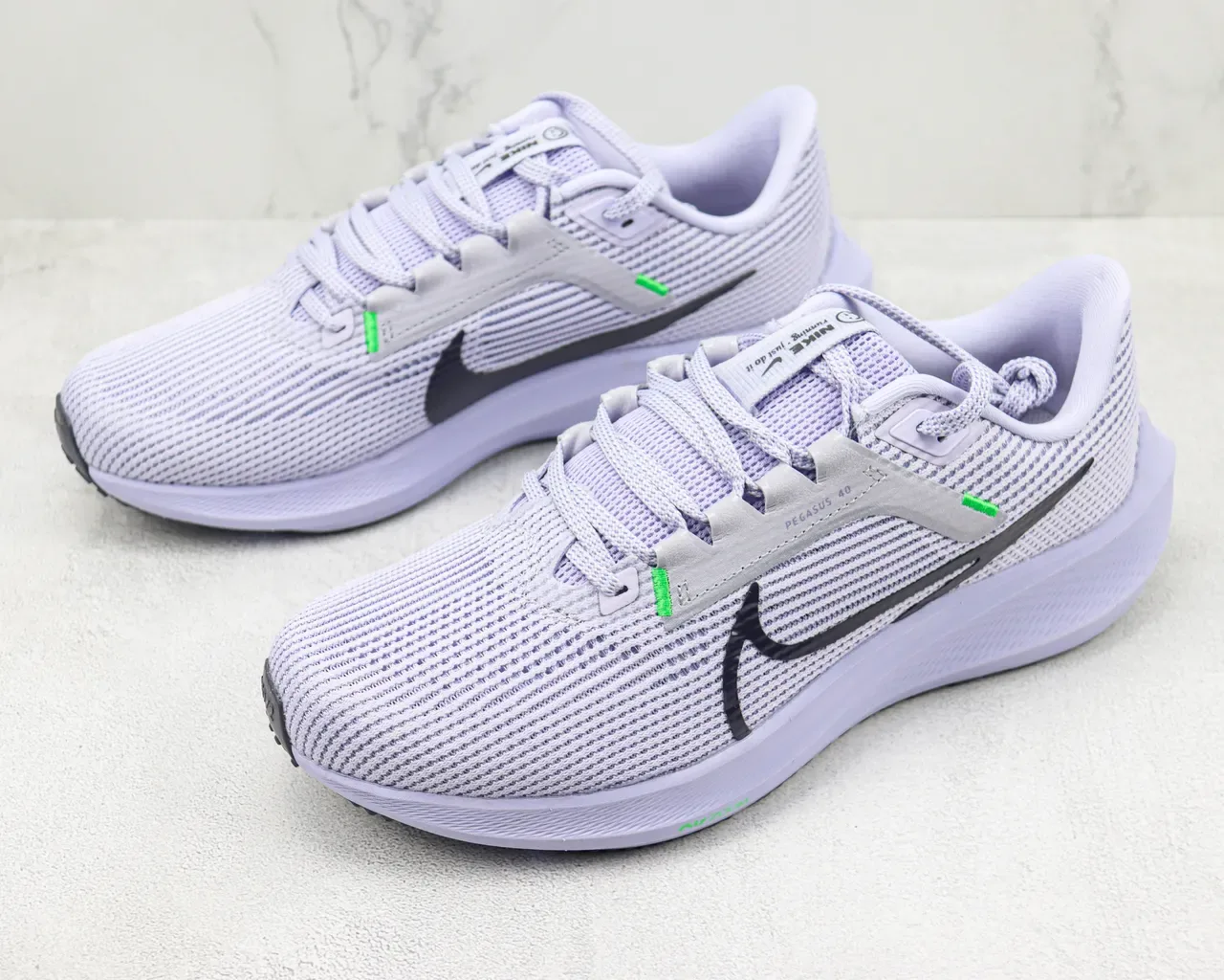 Nike Air Zoom Pegasus 40 Violet clair Chaussures de course 4
