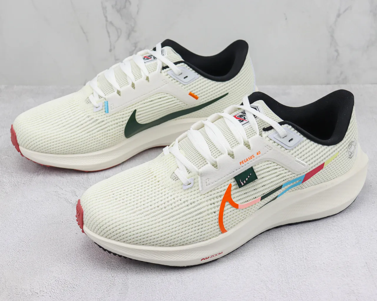 Nike Air Zoom Pegasus 40 Multicolor Running Shoes 4
