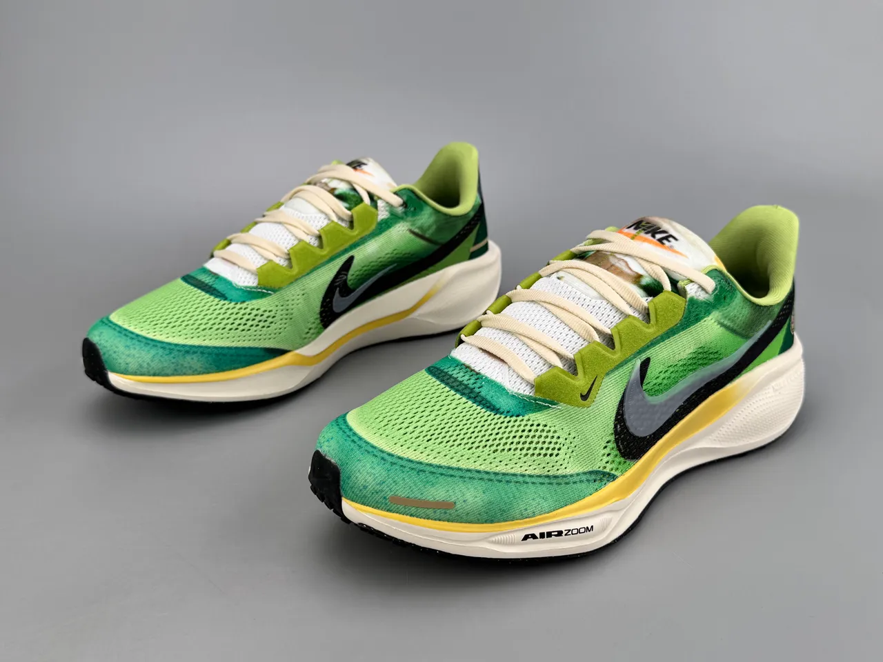 Nike Air Zoom Pegasus Green Gradient Running Shoes 9