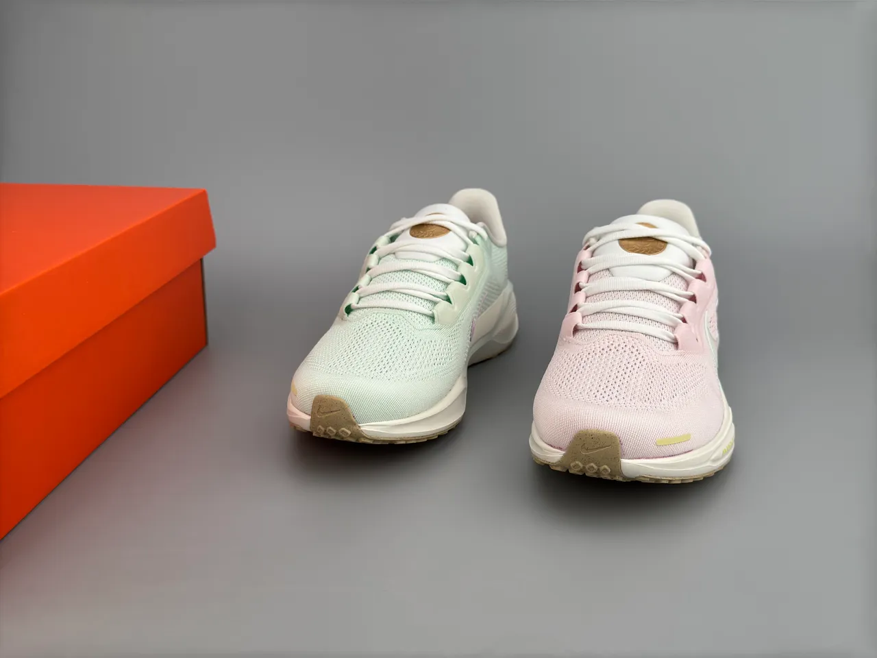 Nike Air Zoom Pegasus Pastel Pink and Mint Running Shoes 5