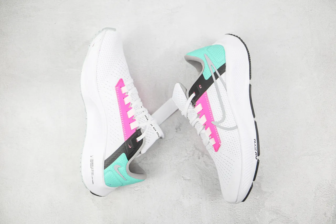 Nike Air Zoom Pegasus White Pink Mint Running Shoes 2
