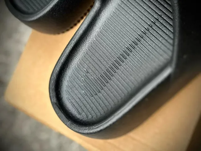 Nike Benassi JDI Black Molded Rubber Slippers 4