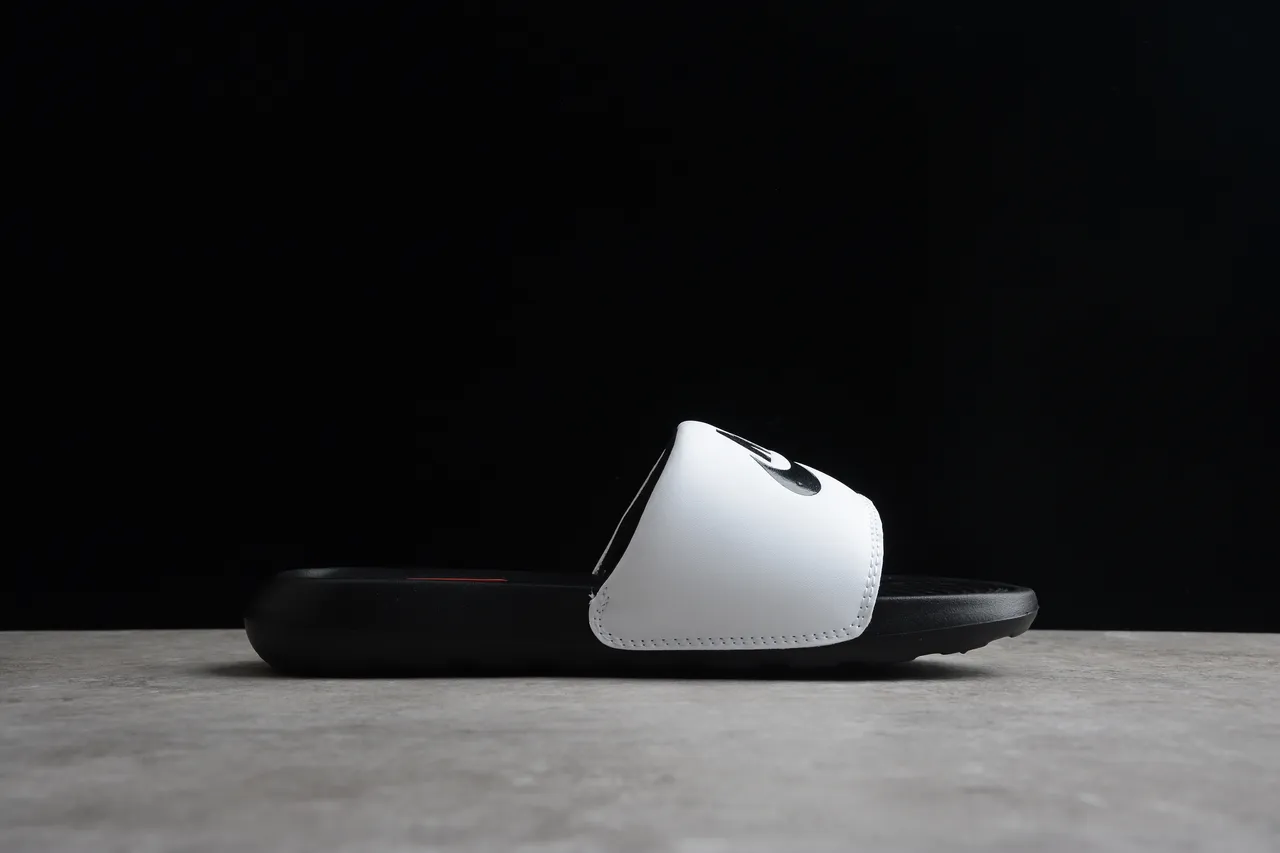 Nike Benassi JDI Gray and Black Slippers 11