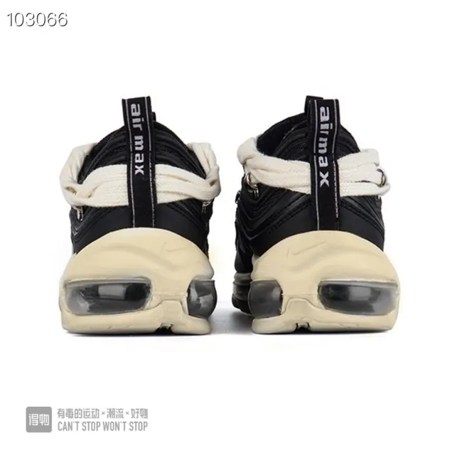 Nike Black Beige Layered Mesh And Synthetic Upper White Swoosh Lifestyle Sneakers 7