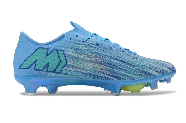 Nike Bleu Vert Iridescent Knit Upper Translucide Multi-Color Suela Firm-Ground Chaussures de Football 7