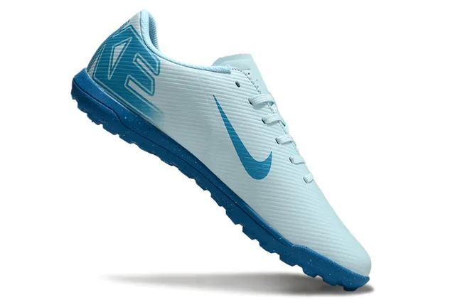 Nike Azul sapatos de baixo sintéticos com textura canelada para futebol indoor 2