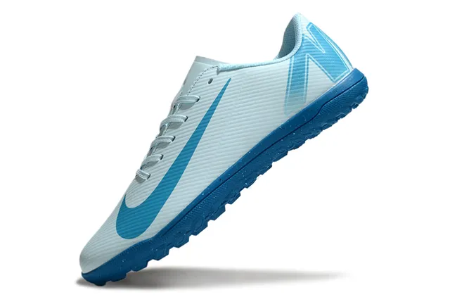Nike Azul sapatos de baixo sintéticos com textura canelada para futebol indoor 3
