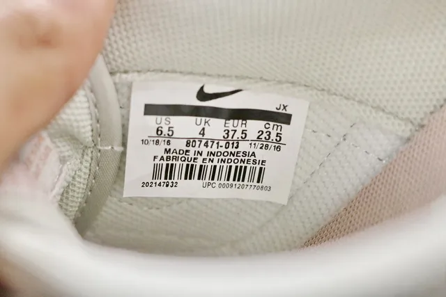 Nike Cortez White and Dusty Rose Lifestyle Sneakers 2