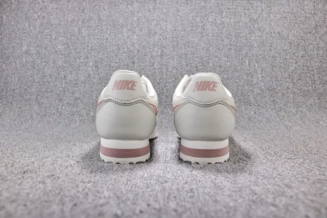 Nike Cortez White and Dusty Rose Lifestyle Sneakers 6