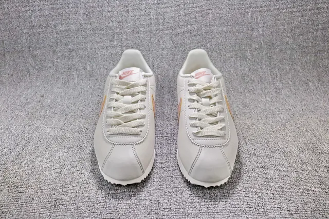 Nike Cortez White and Dusty Rose Lifestyle Sneakers 7