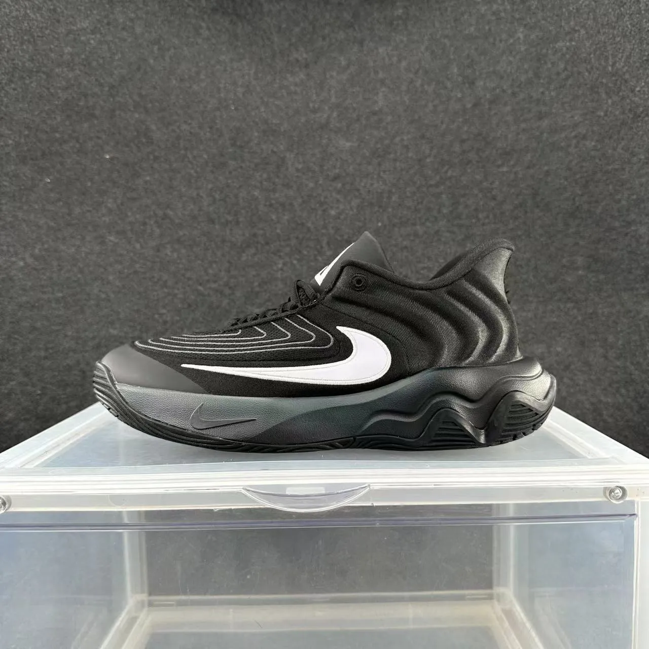 Nike Cosmic Unity Black White Sculpted Wave Chunky Sneakers 2