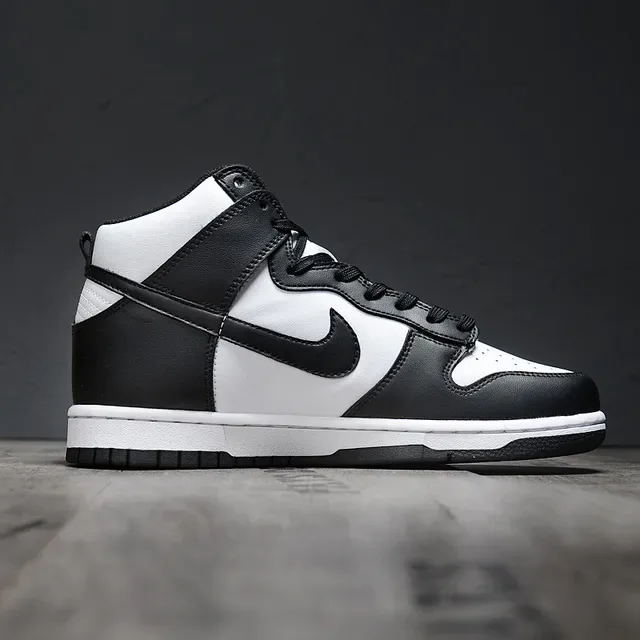 Nike Dunk High Black and White Lifestyle Sneakers 6