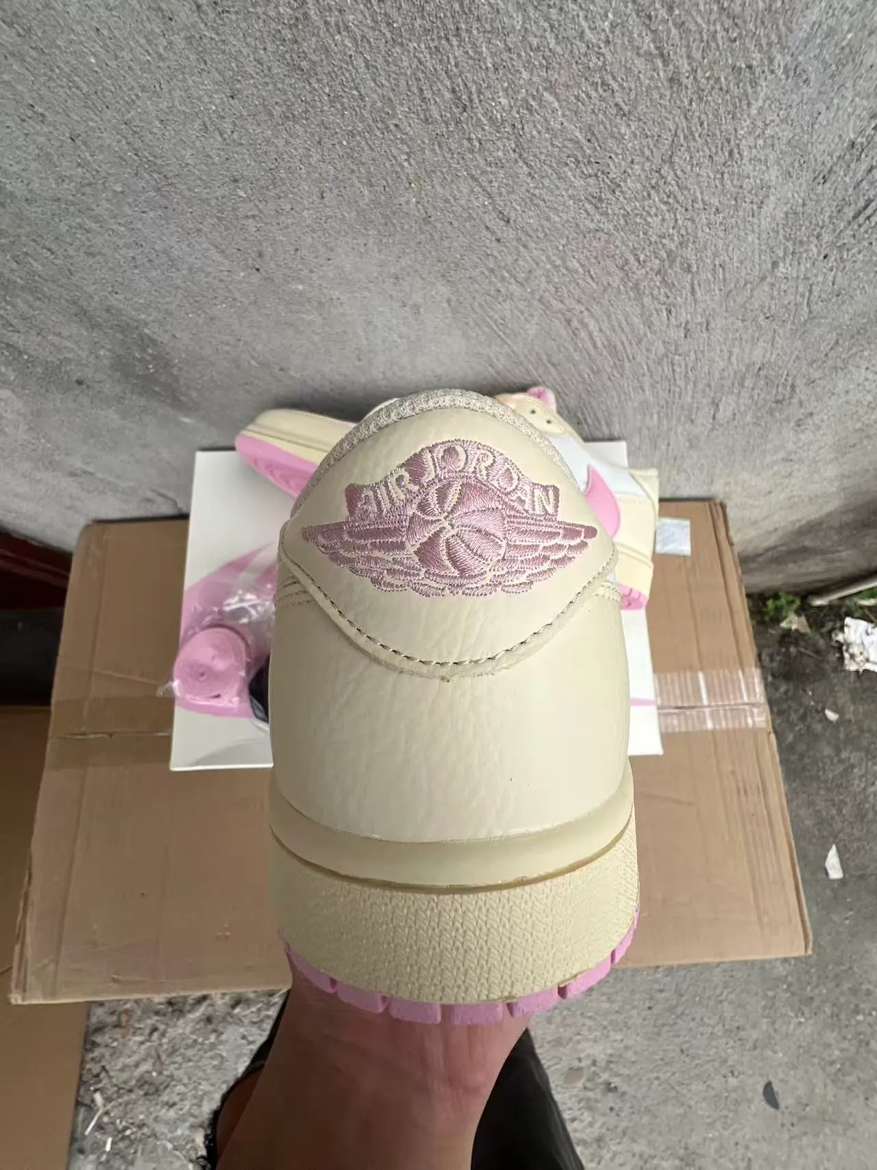 Nike Dunk Low Beige Pink Lifestyle Sneakers 8