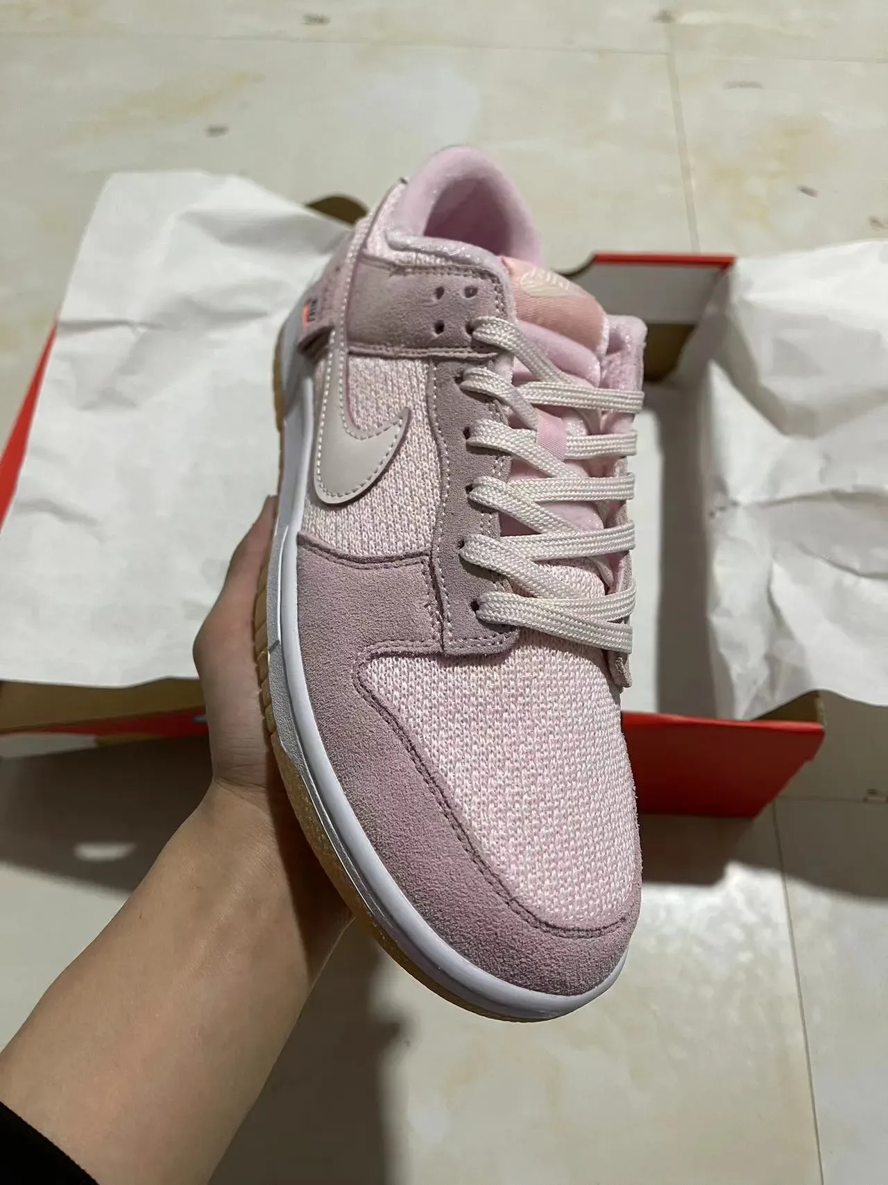 Nike Dunk Low Dusty Pink Lifestyle Sneakers 2