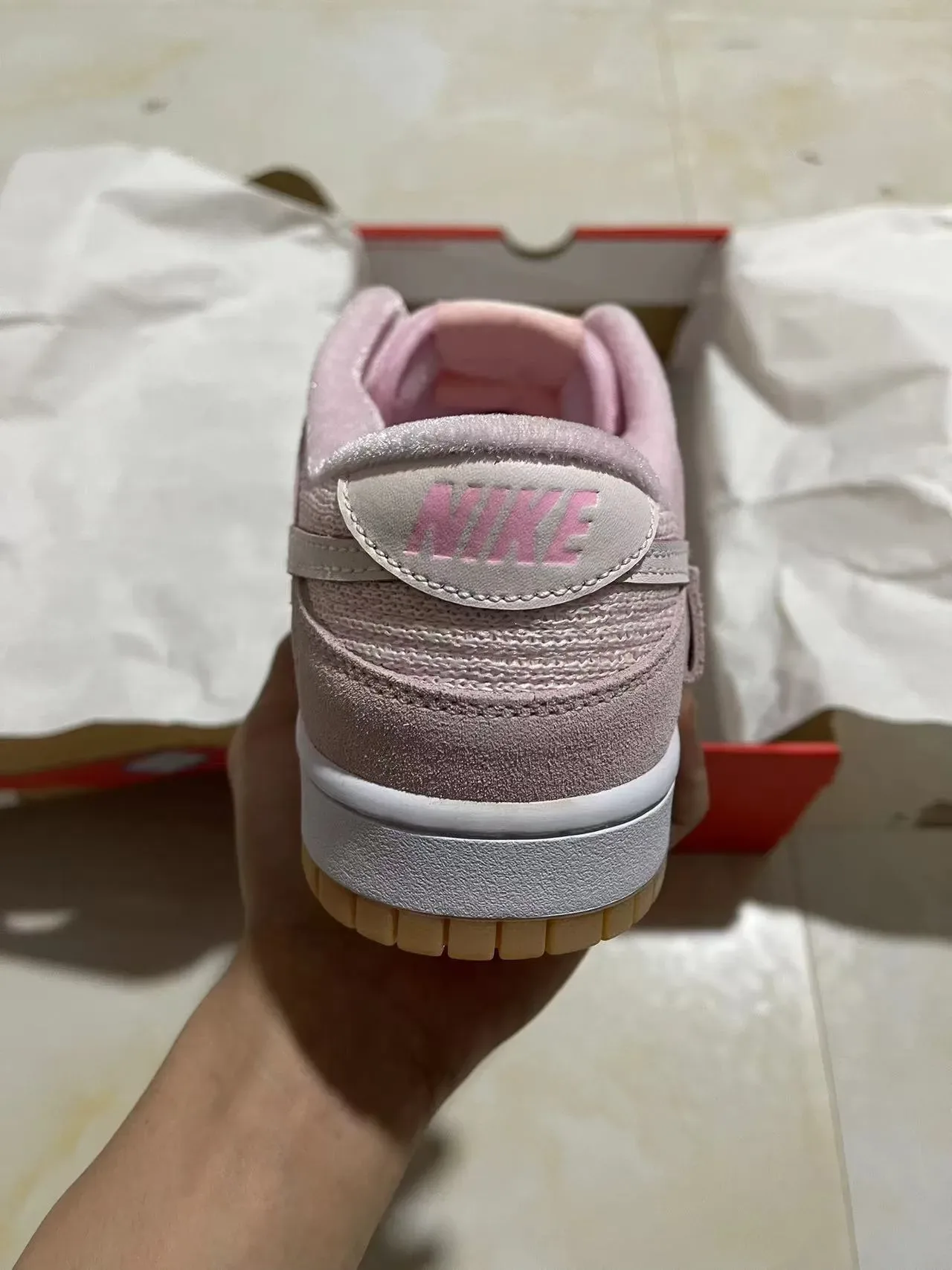 Nike Dunk Low Dusty Pink Lifestyle Sneakers 6