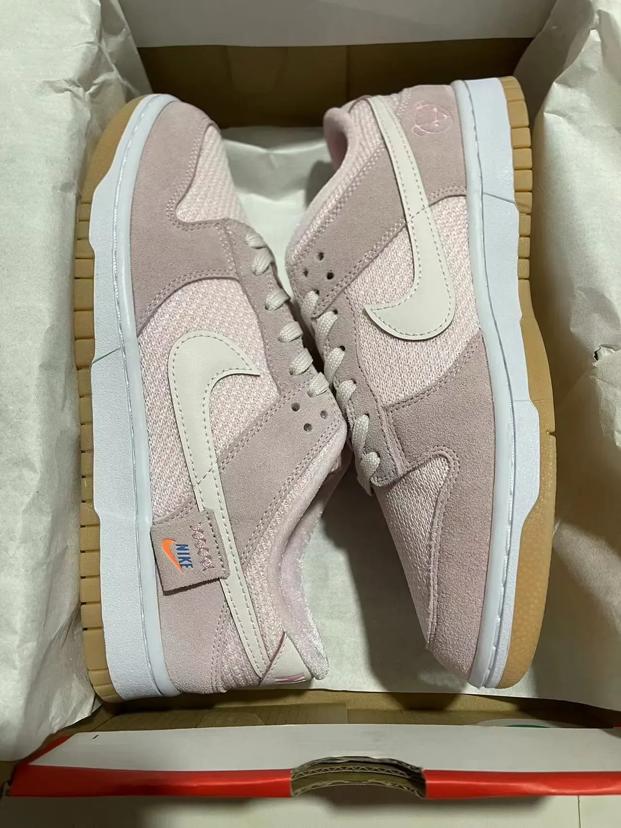 Nike Dunk Low Dusty Pink Lifestyle Sneakers 7