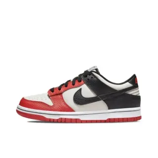 Nike Dunk Low Red Black White Lifestyle Sneakers