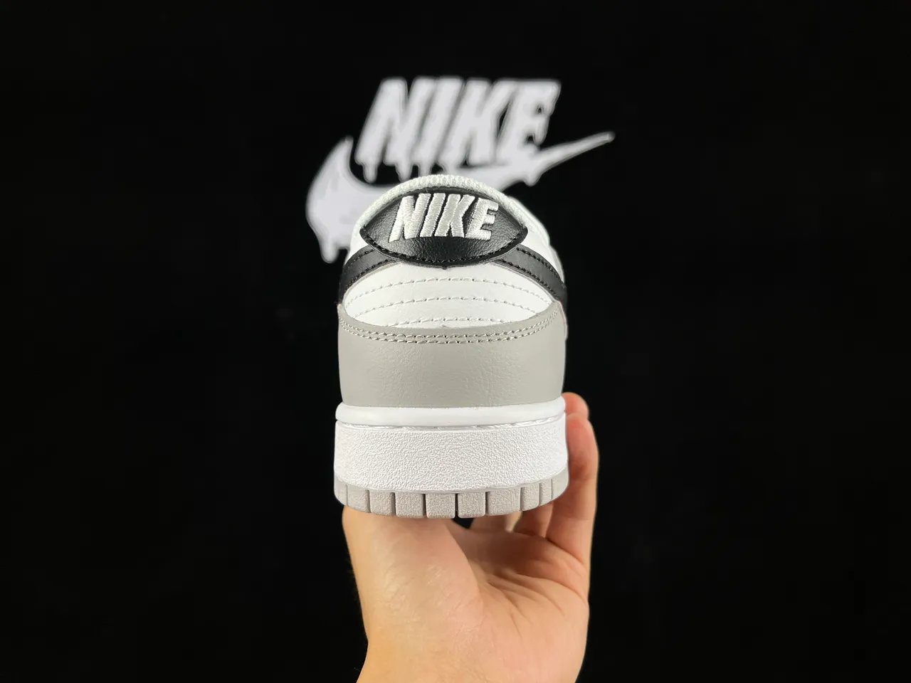 Nike Dunk Low The Ultimate Dunk Gray Black White Lifestyle Sneakers 6